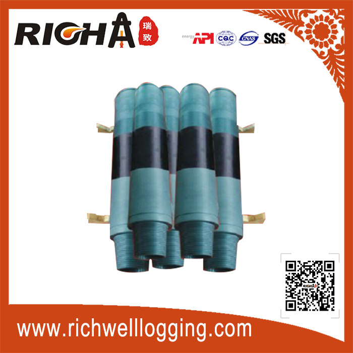 Winding of drill collar nipple while drilling