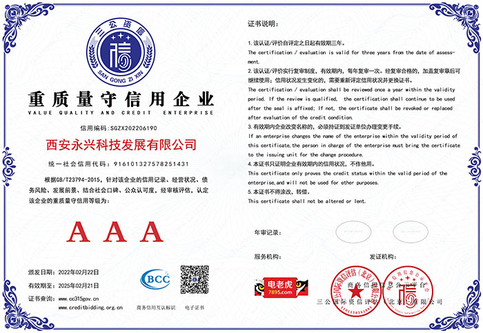 VALUE QUALITY AND CREDIT ENTERPRISE