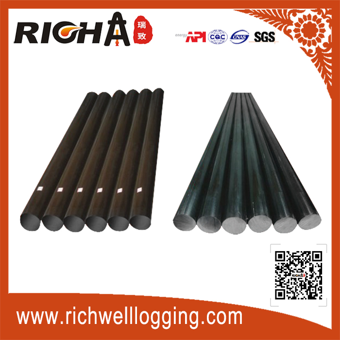 High-temperature pressure-resistant composite insulating rod for petroleum logging instruments